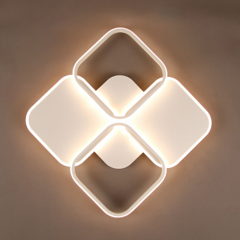 Люстра 2321/96W white 500*500 мм 3 реж., пульт S=20м2  VERNER LIGHTING *1