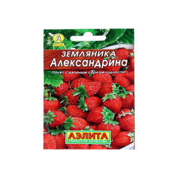 Семена Земляника Александрина  0,05гр Аэлита Лидер *10/200 Семена Земляника Александрина  0,05гр Аэлита Лидер *10/200