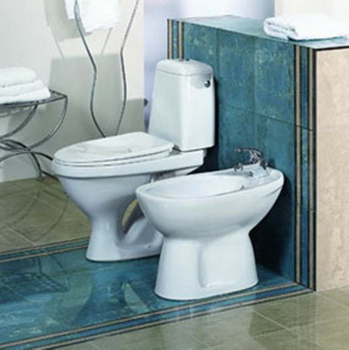 Биде напольное Cersanit EKO, белый