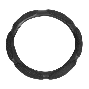 Оплётка TORSO, анатомическая, велюр 6 подушек, размер 38 см, черный 2494447