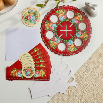 Пасхальный набор "Жостово", 9,6 х 14,8 см