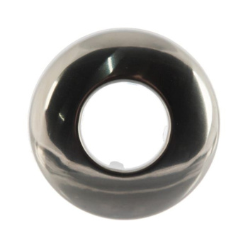 Чашка декоративная (отражатель) 3/4" (60х25х6мм) плоская (нерж., хром) MP-У *10/1000