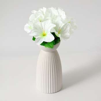 Цветы искусственные "Гиппеаструм" d=12 см, h=23 см,  белый   9351762