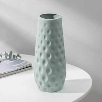 Ваза для цветов 7х7х23 см, цвет МИКС  4700065