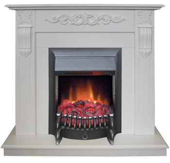 Каминокомплект (портал) DOMINICA STD/EUG WT  + FOBOS BL*1