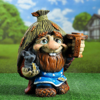 Садовая фигура "Домовой" 38х27х25см 4853190