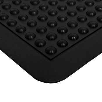 Коврик 60*90 см резтновый"Антиусталость" черный"VORTEX" (арт.24248) *1/10