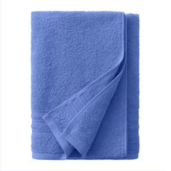 Полотенце махровое 50*90см Верона лазурный 400г/м2 Самойловский текстиль *1/5/16