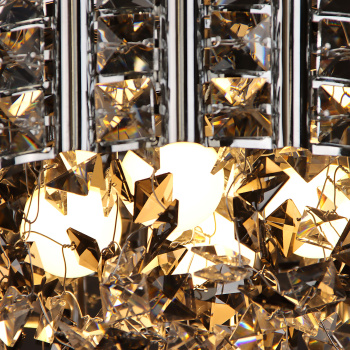 Светильник потолочный S2450/4 CH 4*40W E27 220V (d-420; h-600) S=16м2 VERNER LIGHTING *1