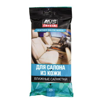 яяяВлажные салфетки "Для салона из кожи" AVS AVK-206, 25 шт 4784831