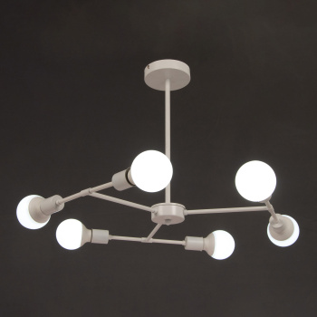 Люстра Verner Lighting N3327/6, 40 Вт, E27, 6 ламп, белый