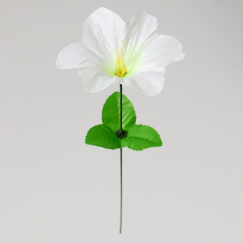 Цветы искусственные "Гиппеаструм" d=12 см, h=23 см,  белый   9351762