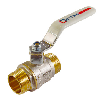 Кран шаровый 1/2" (Ø15) П/П ручка СТМ (СТАНДАРТ) CWMMH012 *1/17/136