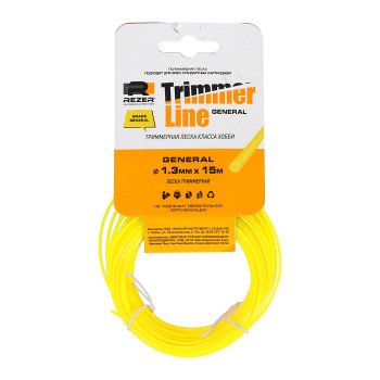 Леска GENERAL Rezer, 15 м, 1.3 мм, круг