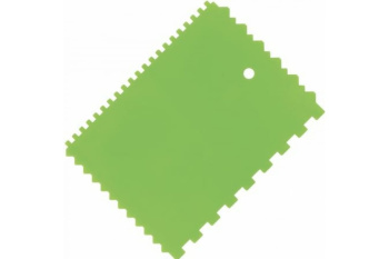 Шпатель плиточника зубчатый 180*135мм пластик зуб 4*4/6*6/8*8/10*10мм (316-8800) DECOR *20/160/800 Шпатель плиточника зубчатый 180*135мм пластик зуб 4*4/6*6/8*8/10*10мм (316-8800) DECOR *20/160/800