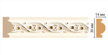 Молдинг малый 157-6 (30*14*2400мм)*42