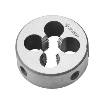 Плашка М8x1.25мм сталь 9ХС (4-28022-08-1.25) ЗУБР *1/10/100