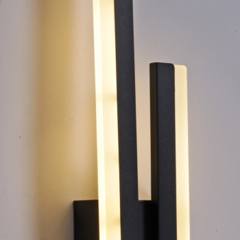 Бра 86233-9.2-001U LED2Х8W BK LED 16W   *1/20 Бра 86233-9.2-001U LED2Х8W BK LED 16W   *1/20