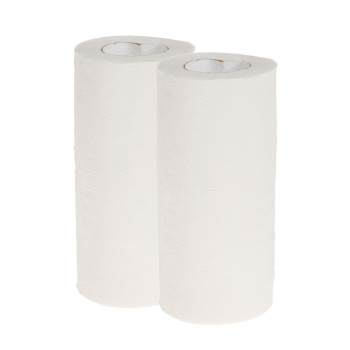 Полотенца бумажные Панорама плюс белые 2-х сл.15м/2 шт (арт.046) *10