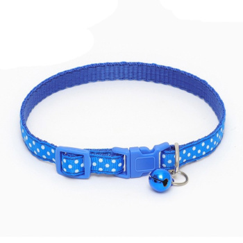 Ошейник двухслойный с фастексом "Горошек", 30 х 1 см 1523615