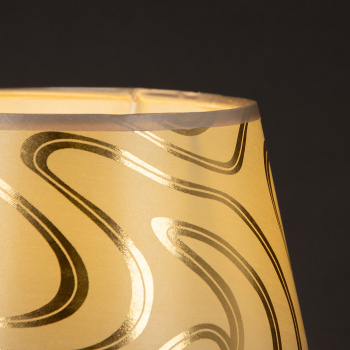 Лампа настольная 01803-0.7-01 Е14 40Вт (керамика+абажур)