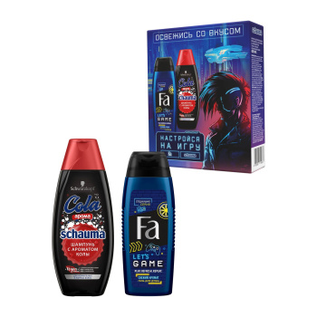 Набор Schauma Cola+Fa Play 1.000 шт