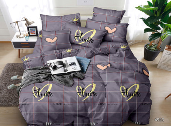 Постельное белье 1,5сп бамбук Орхидея 4923, наволочки 70*70см - 2шт *1