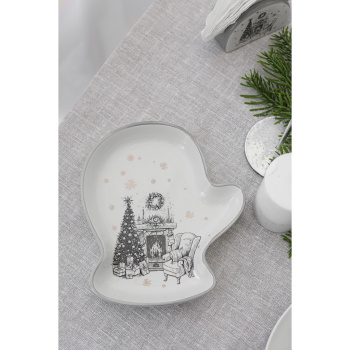 Блюдо сервировочное "Хюгге" 20х18х3 см 6249505