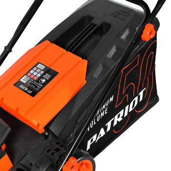 Газонокосилка электрическая 1600Вт шир/выс скаш 38/20-65см травосборник 50л PATRIOT PT 1639E *1