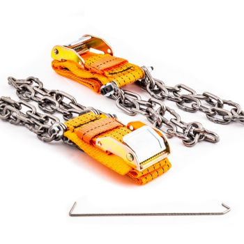 Браслет противоскольжения TOPAUTO, модель М - кроссоверы, 2 шт, пластиковый кейс 5032472