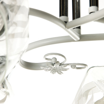 Люстра N4073/5 5*40W E27 (q-580;h-240) S=20м2 VERNER LIGHTING *1