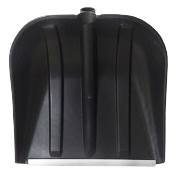 Лопата снегоуб пластик 410*460 с планкой без черенка "КУПЕЦ" *5