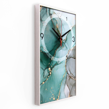 Часы настенные, серия: Интерьер, "Мрамор", плавный ход, 57 х 35 см 9226781