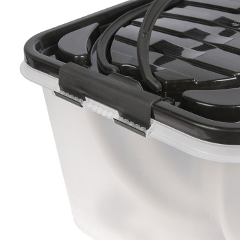 Набор посуды пластм. в контейнере 35предм./6перс. "Гурман" М3059 (ЗПИ "Альтернатива") *1/5