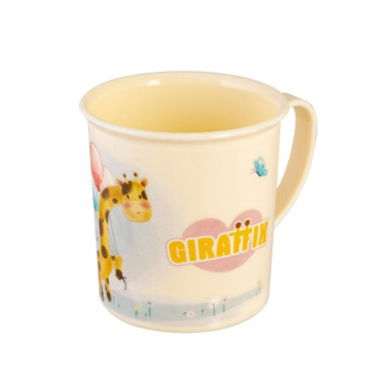 Кружка пластм. 0,2л с рис. "Giraffix" арт.27773 (Полимербыт) *1/18