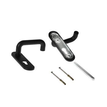 Ручка на планке д/противопож.замков HР-72.1303-BL черный (в комплекте 2шт) Avers *1/24