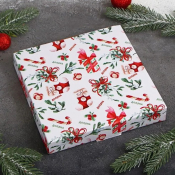 Блюдо сервировочное "На встречу Новому Году" 20х2,3 см 4826278