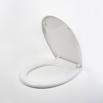 Сиденье для унитаза Milardo 434*364*40 полипропилен, быстросъемное, белое 030PP0EM31 *1/15