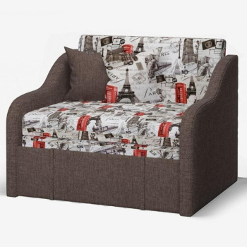 Диван детский ТОМ,цвет Big ben/Bravo dark brown*1*1