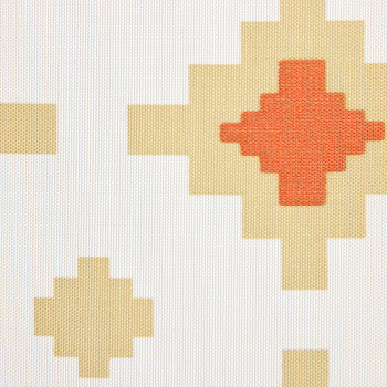 Штора для ванной V-line Диамант, 180х180 см, полиэстер, с кольцами