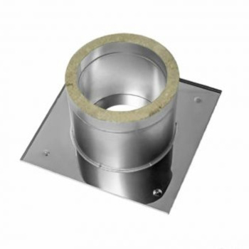 Потолочно-проходной узел ДППУ d115 Т теплый нерж./оцин. 0,5мм/0,5мм AISI430 GS *1