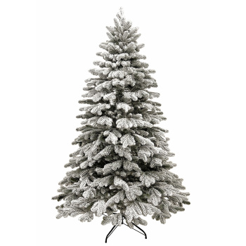 Елка  искусственная пластиковая "Лесная" заснеженная 1,8м литая *1