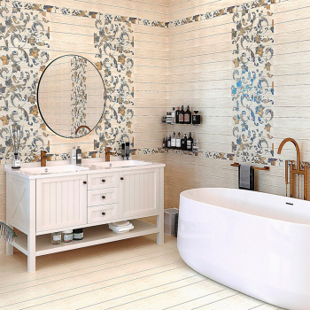 Плитка 32.7х32.7 см напольная 1.39 м² Vinchi Кантри Вуд, бежевый