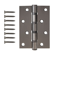 Петля универсальная 100*70*2,5мм ГРАФИТ(индивидуальная упаковка) В4-GRF Code Deco *1/25/100