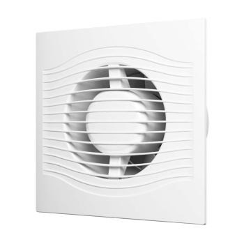 Вентилятор 125 SLIM 5С ERA (Ø125мм, обратный клапан, 140м3/ч 180*180мм) *1