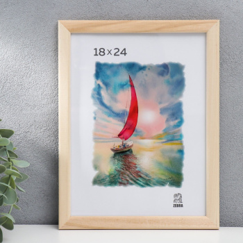 Фоторамка 18х24 см (1300) дерево 3839399