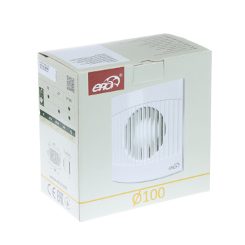 Вентилятор 100 COMFORT 4C ERA (Ø100мм, обратный клапан, 95 м3/ч, 168*162мм) *1/16