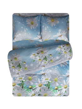 Постельное белье евро макосатин 28387 Daisy Amore Mio, наволочки 70*70 - 2шт *1
