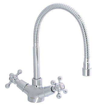 Смеситель для кухни с гибким изливом Duplex Milardo DUPSB0FM05*1