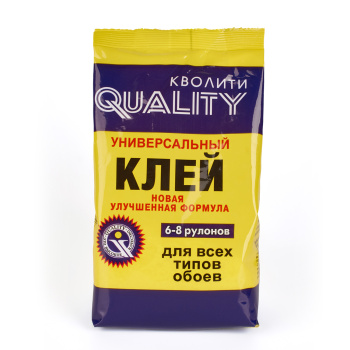 Клей для обоев универсальный 200г Кволити *30 Клей для обоев универсальный 200г Кволити *30